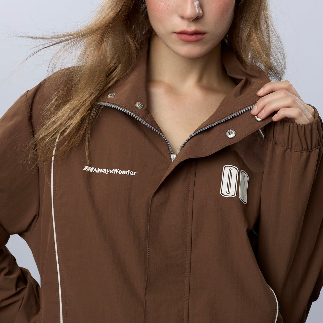 Motion Track Jacket | Tan Brown