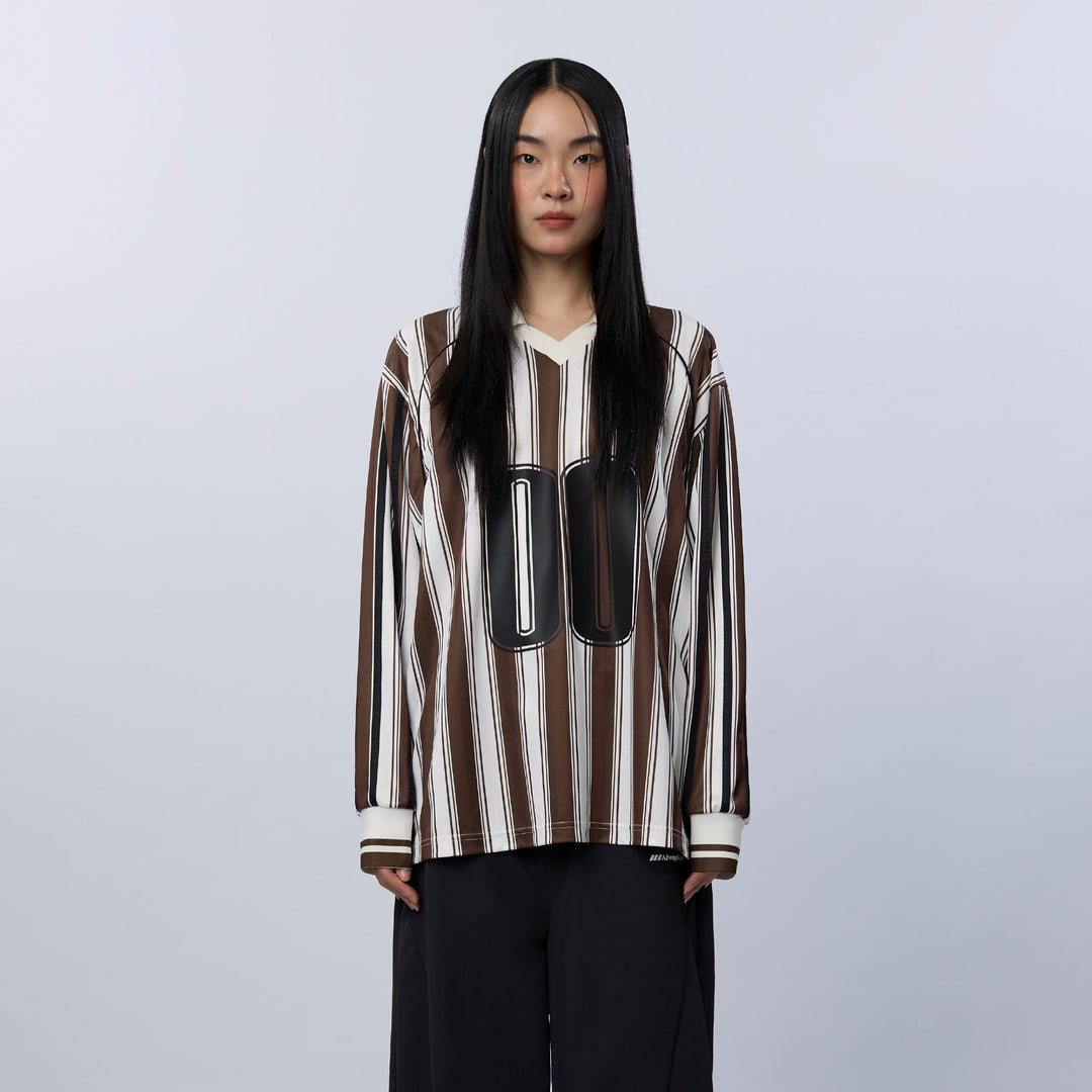 Double Zero Squad Jersey | Ivory - Tan brown