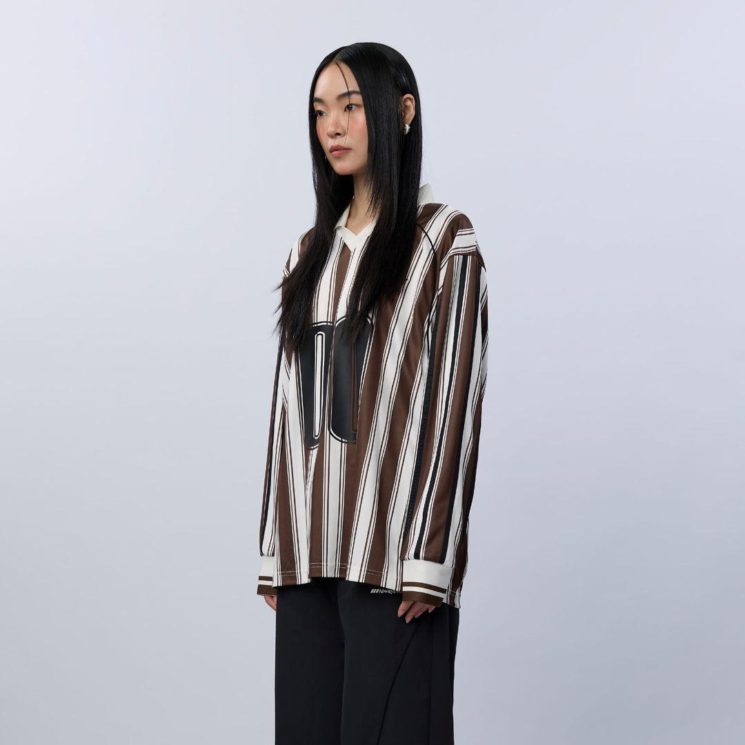 Double Zero Squad Jersey | Ivory - Tan brown