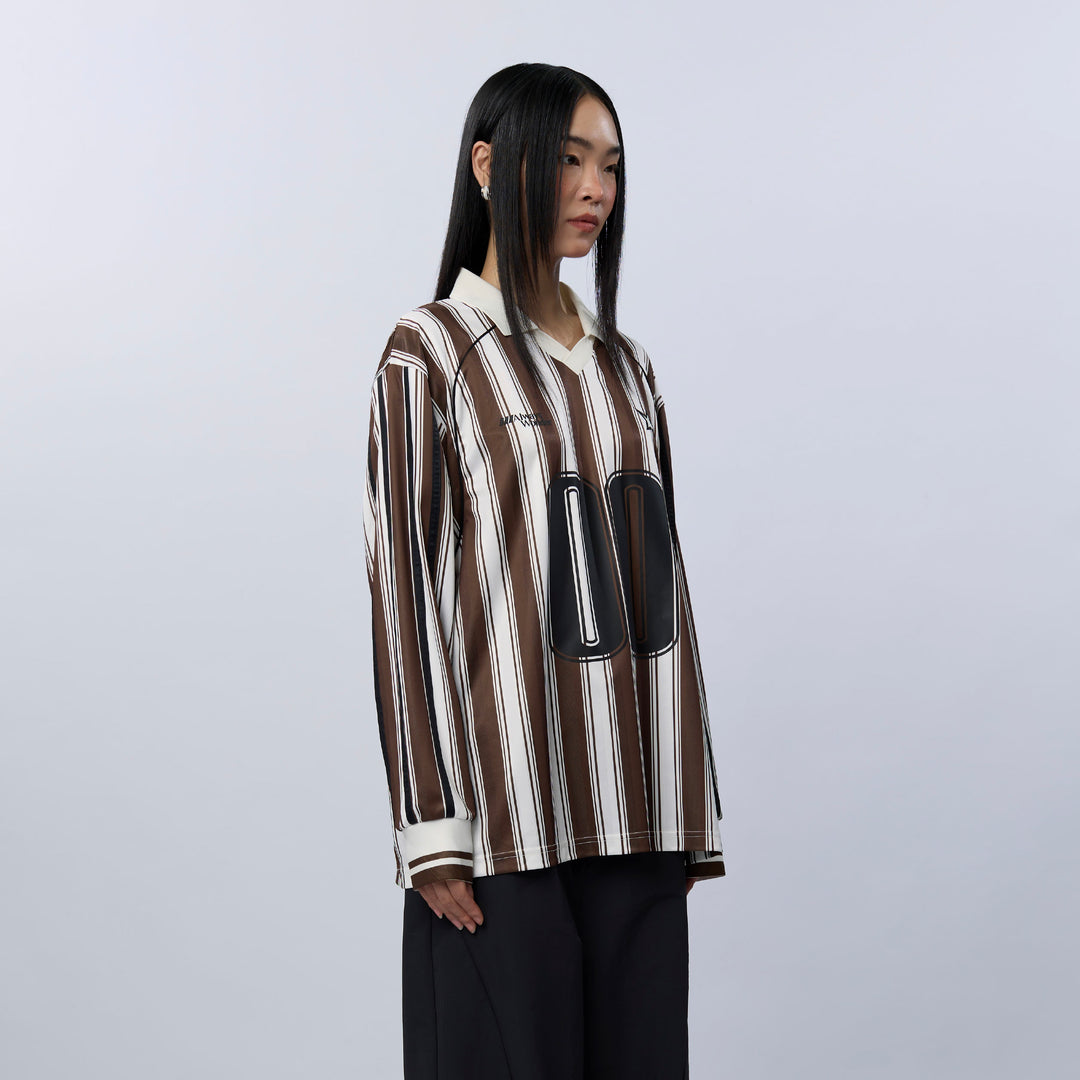 Double Zero Squad Jersey | Ivory - Tan brown