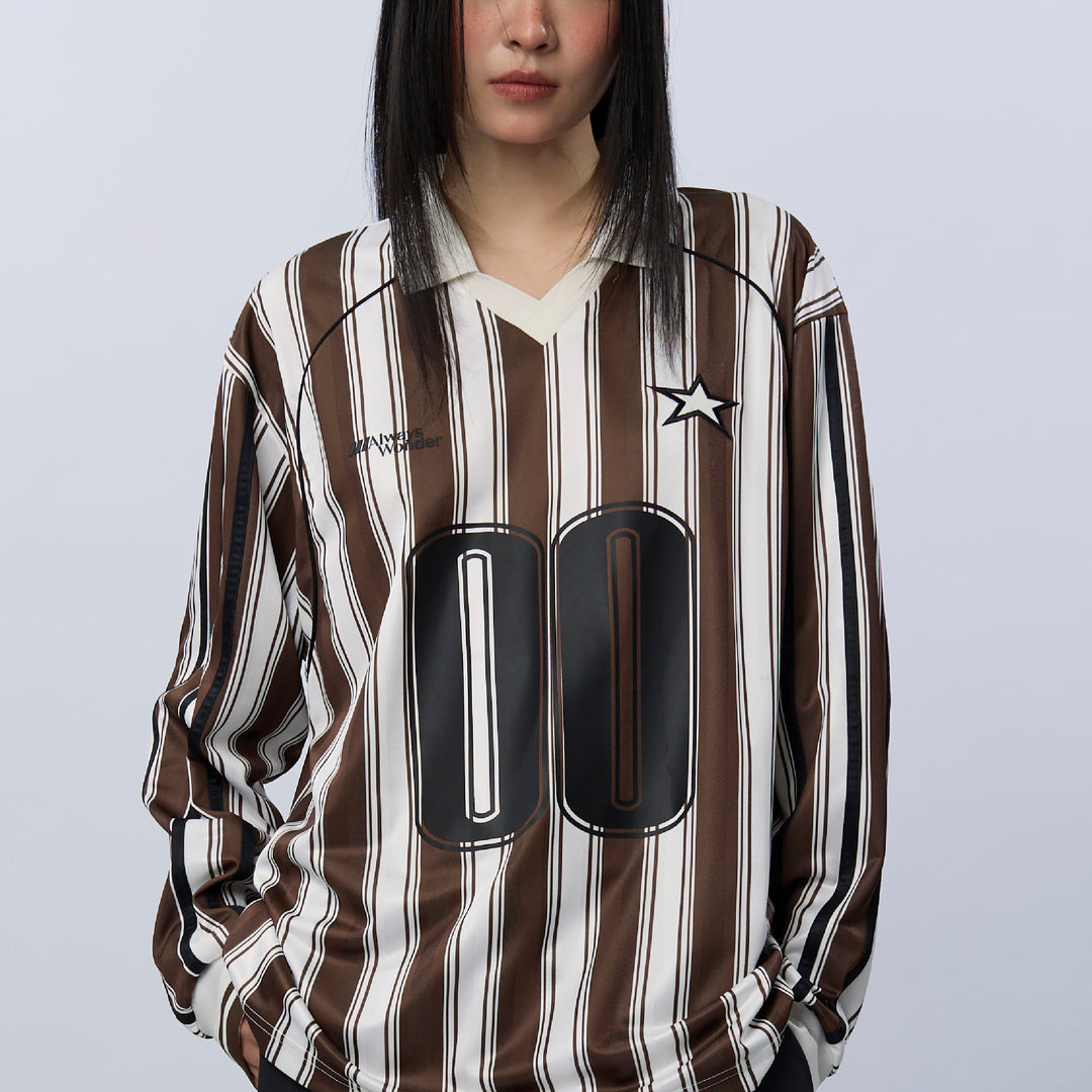 Double Zero Squad Jersey | Ivory - Tan brown