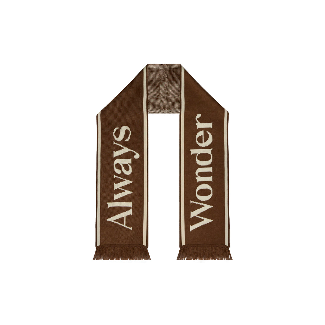 AW Motion Cheer Scarf | Tan Brown