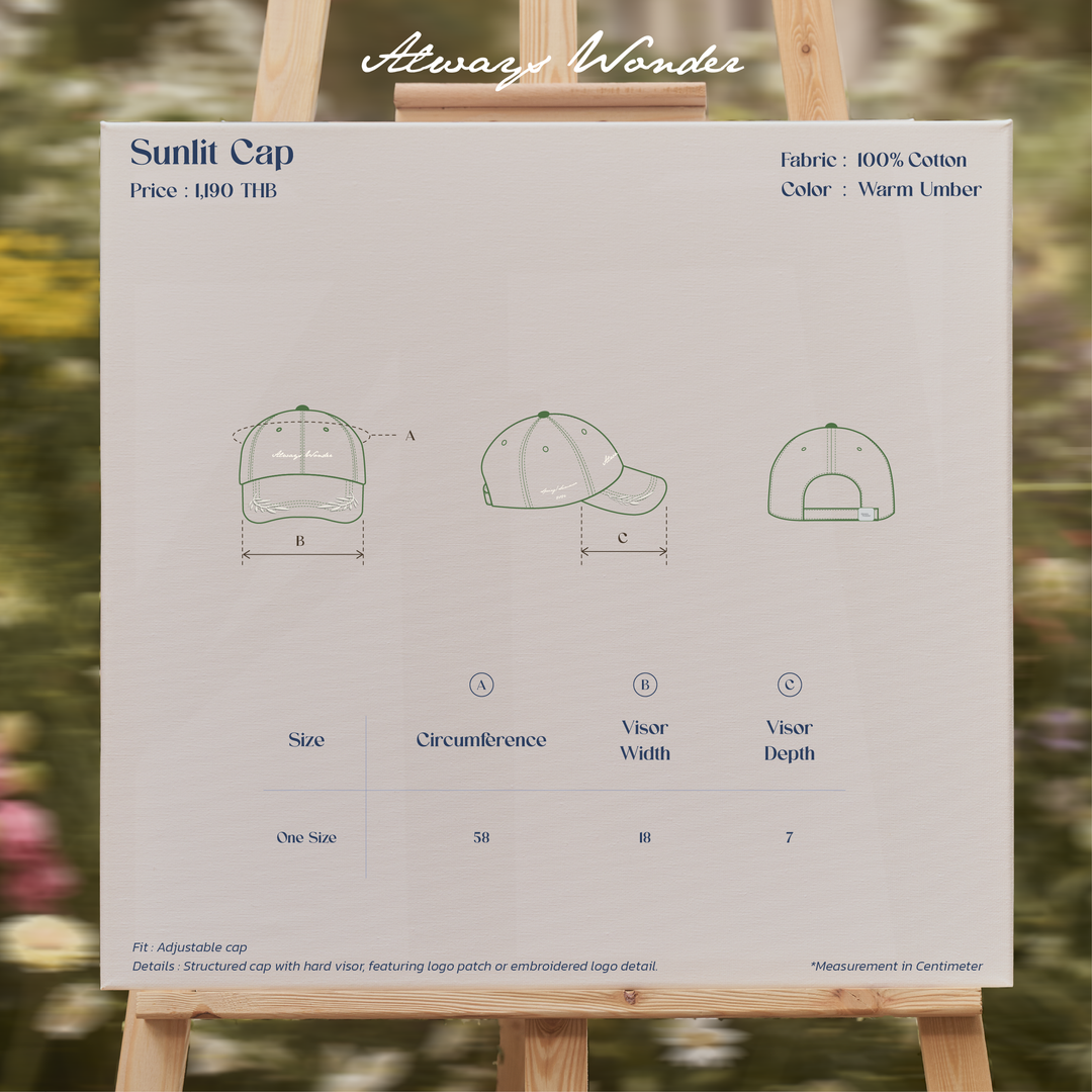 Sunlit Cap | Warm Umber