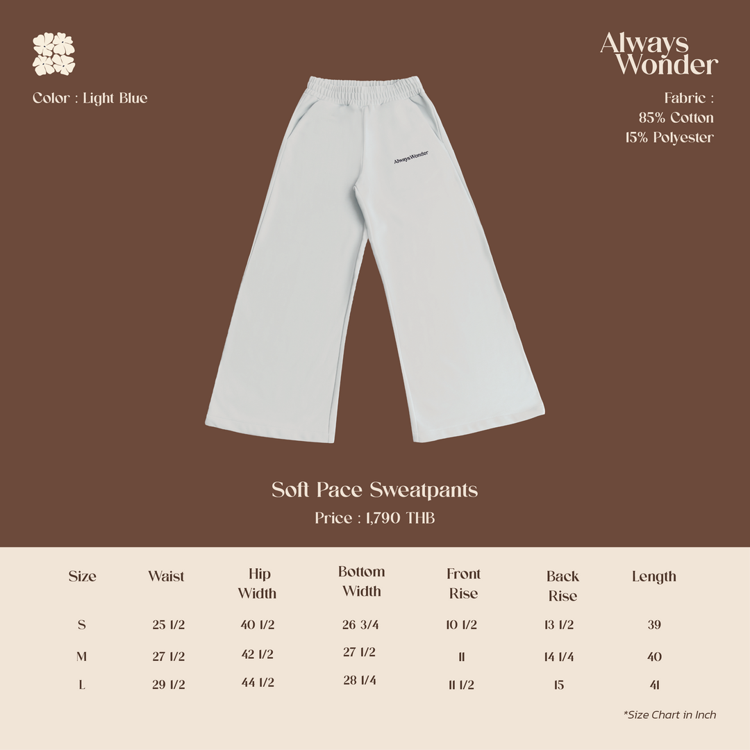 Soft Pace Sweatpants | Light Blue
