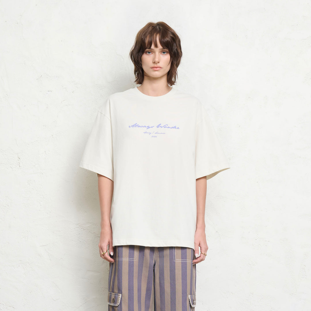 The Picnic Tee | Ivory Petal
