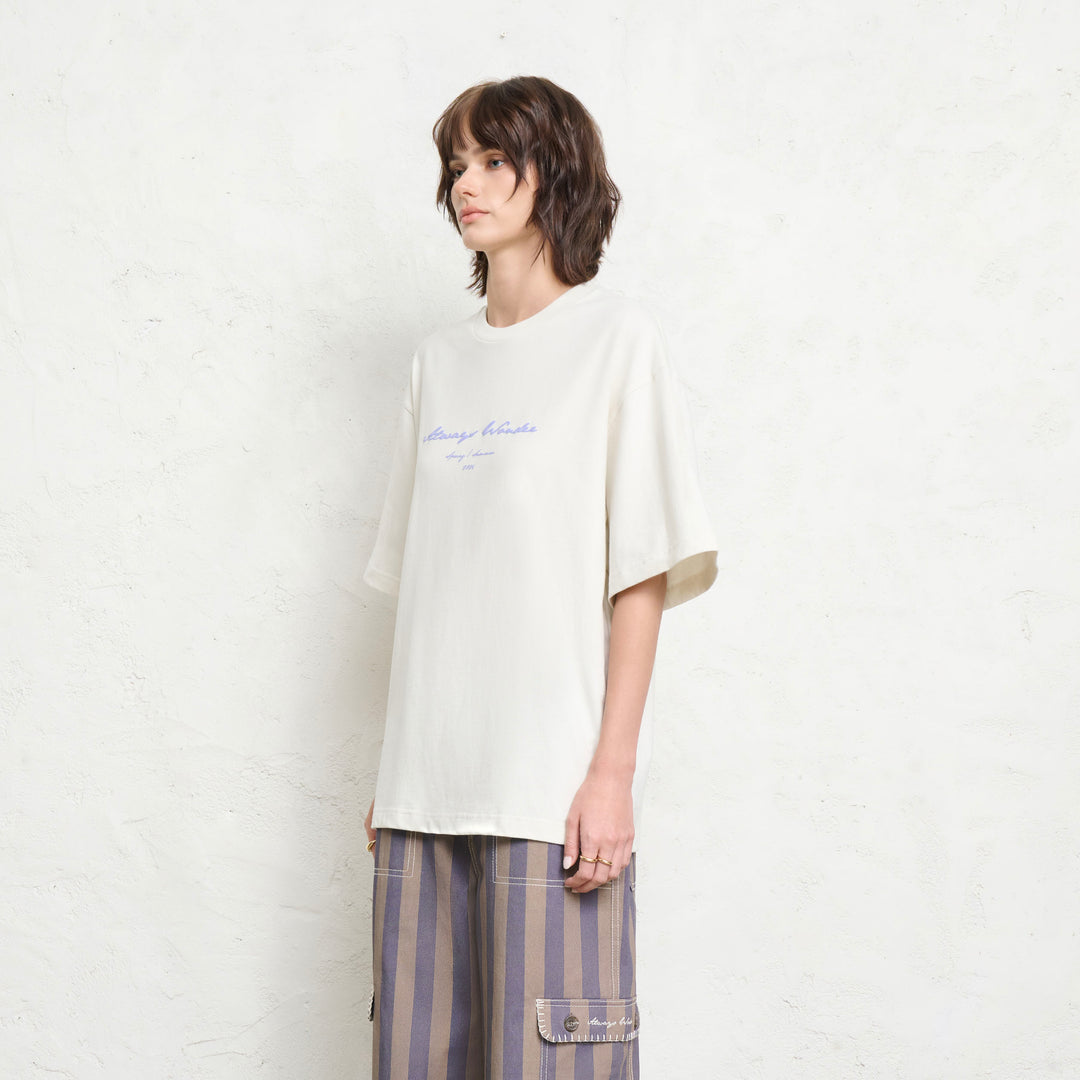 The Picnic Tee | Ivory Petal