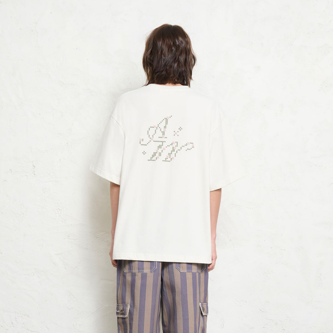 The Picnic Tee | Ivory Petal