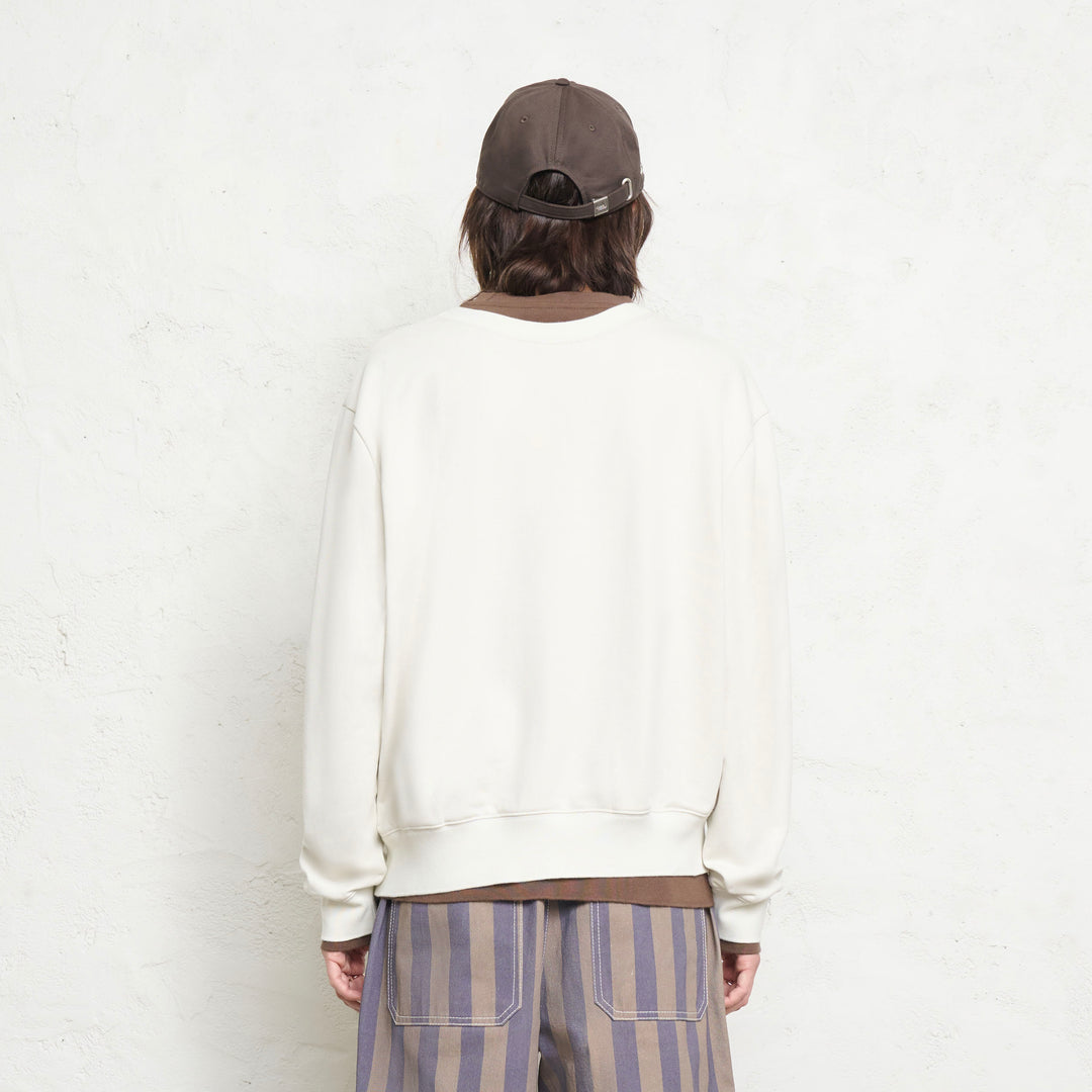 Sunframe Sweater | Ivory Petal