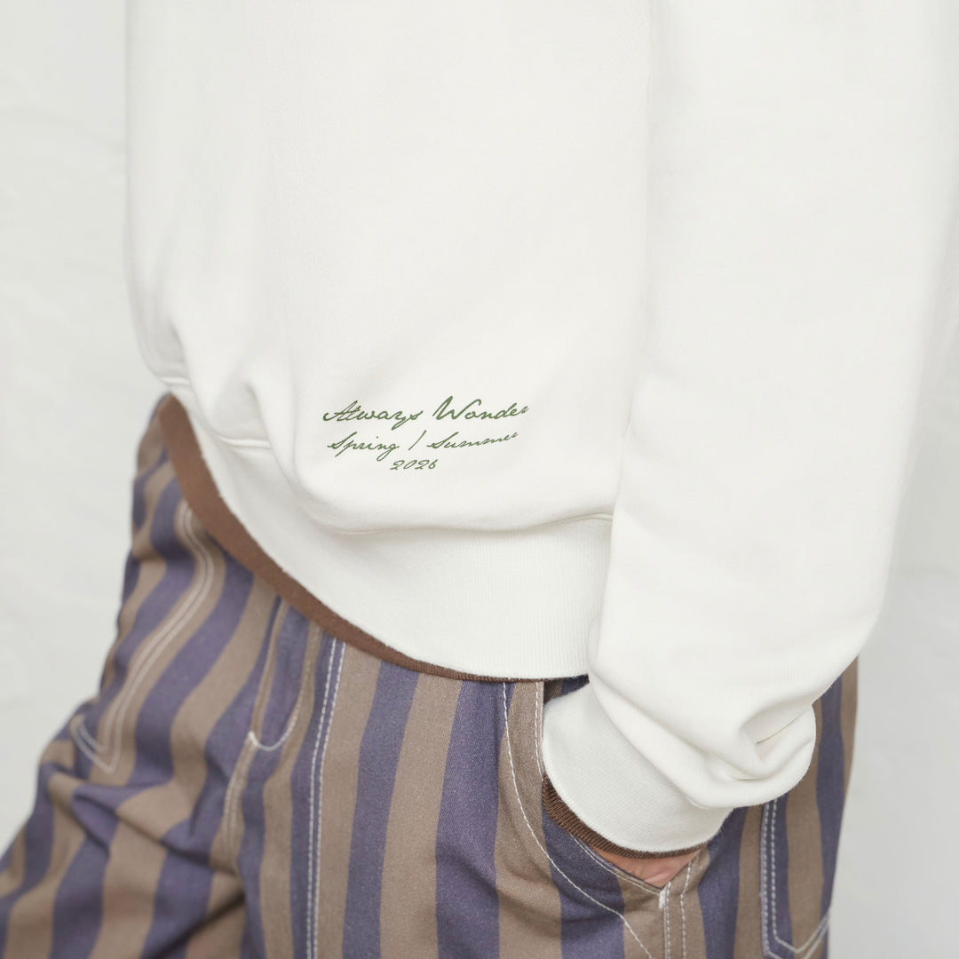 Sunframe Sweater | Ivory Petal