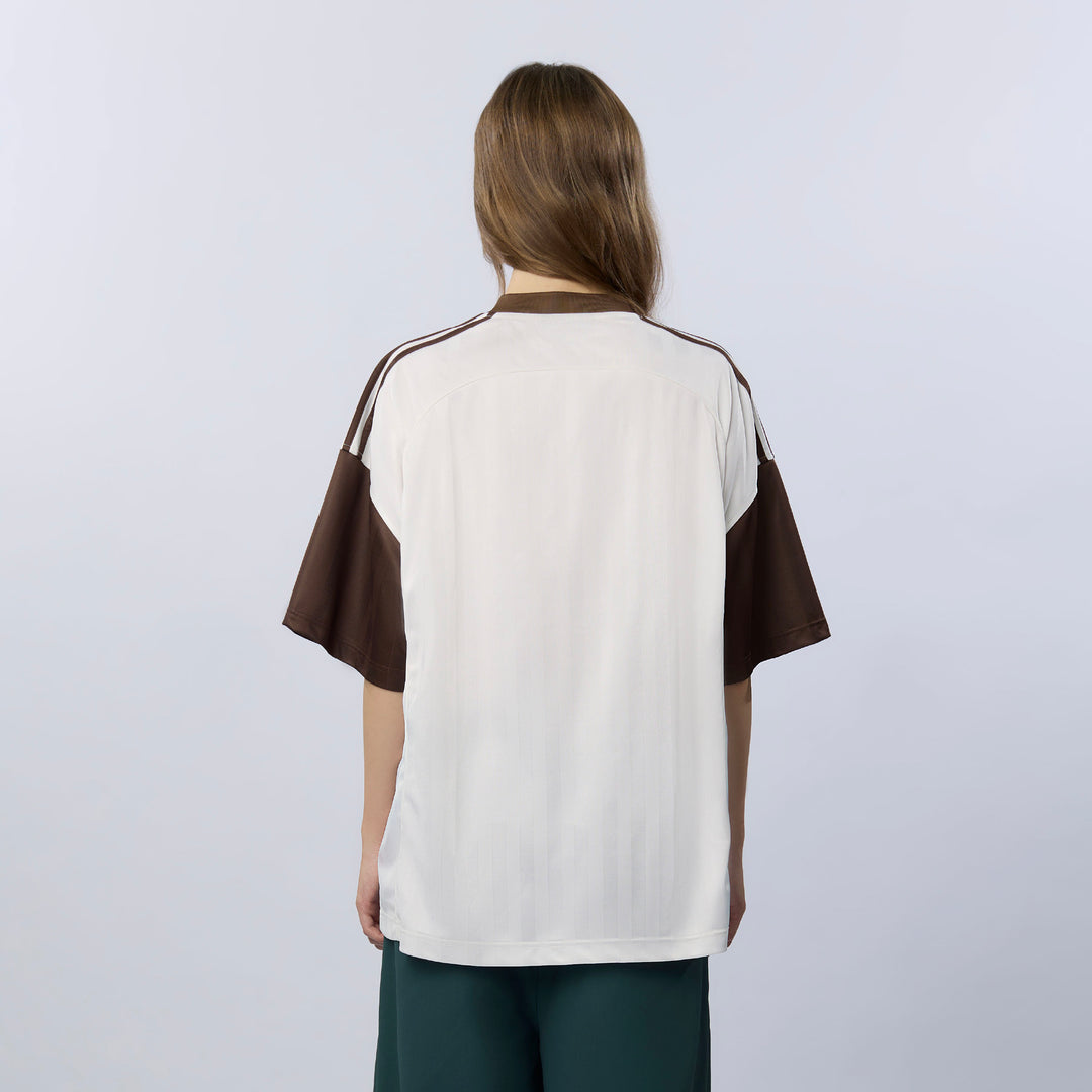 Varsity Play Jersey | Ivory-Tan brown