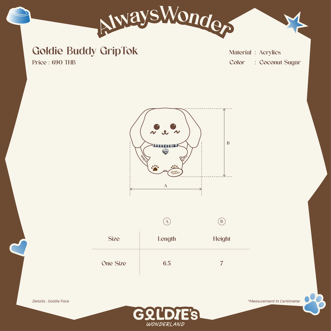 Goldie Buddy GripTok | Coconut sugar