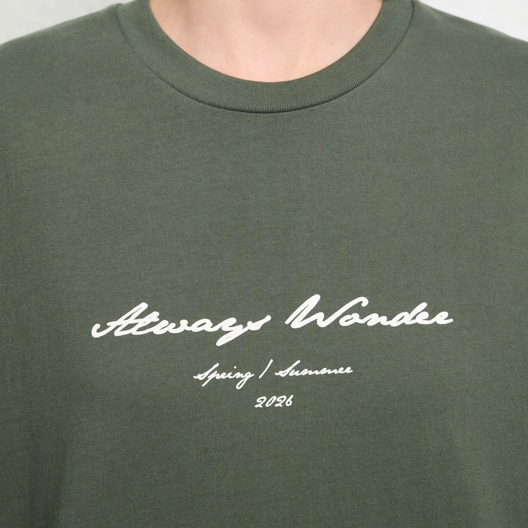 The Picnic Tee | Green Moss
