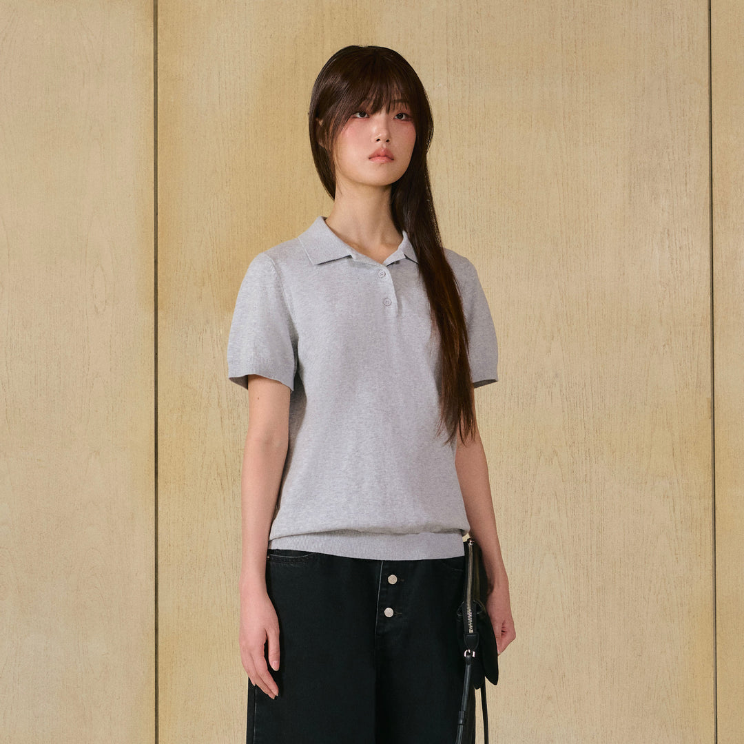 00K Academy Polo | Locker Gray