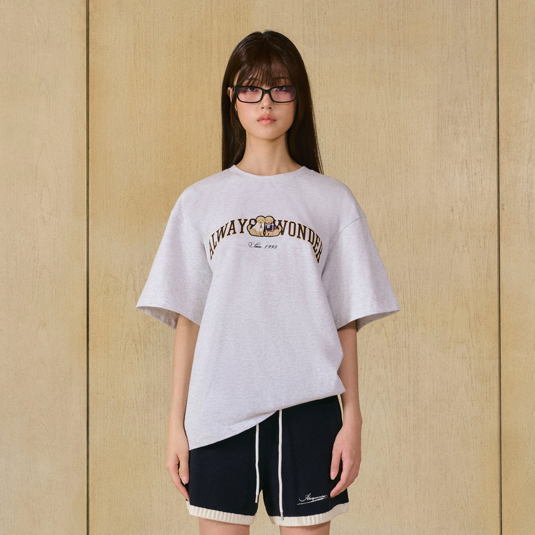 Homeroom Oversized Tee | Locker Gray