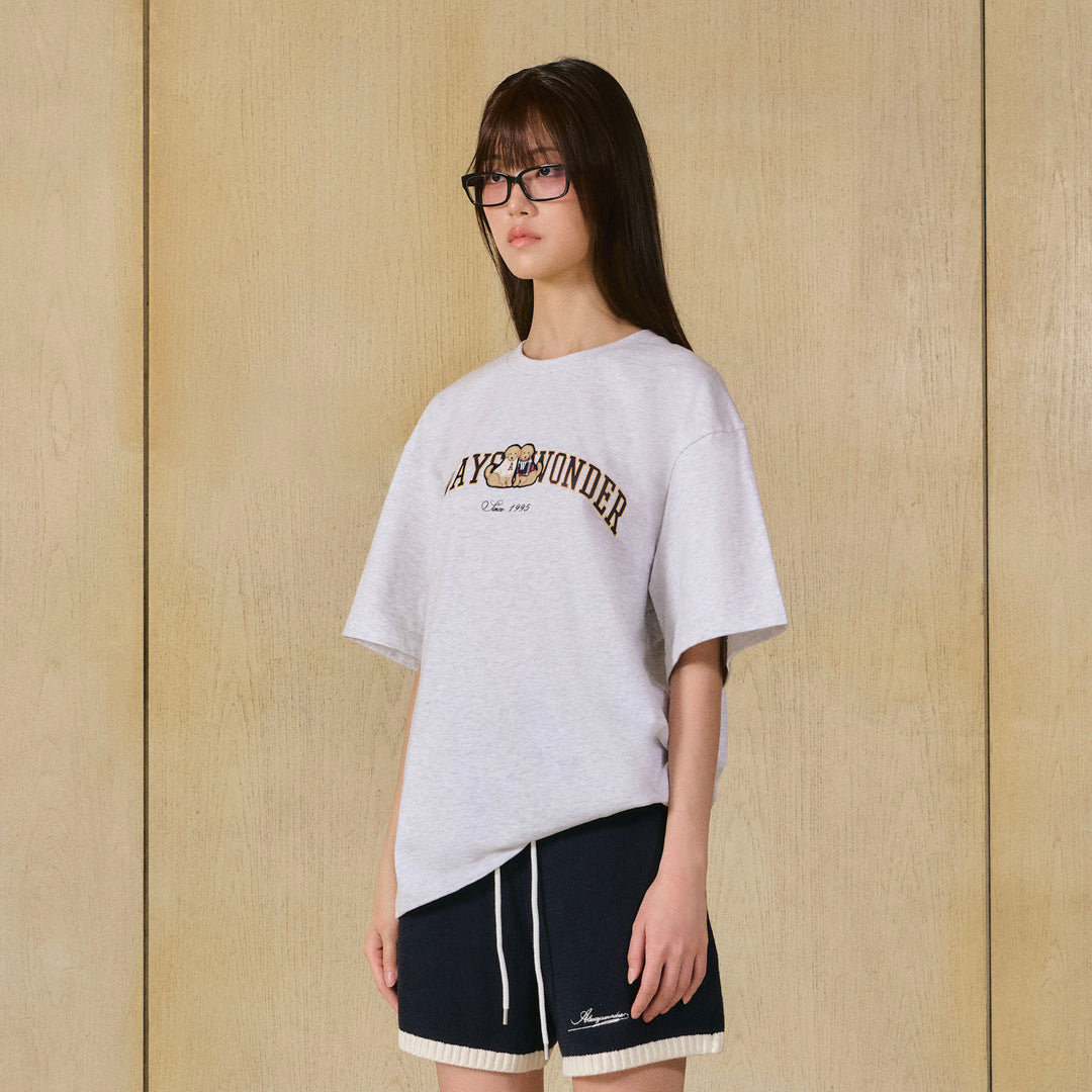 Homeroom Oversized Tee | Locker Gray