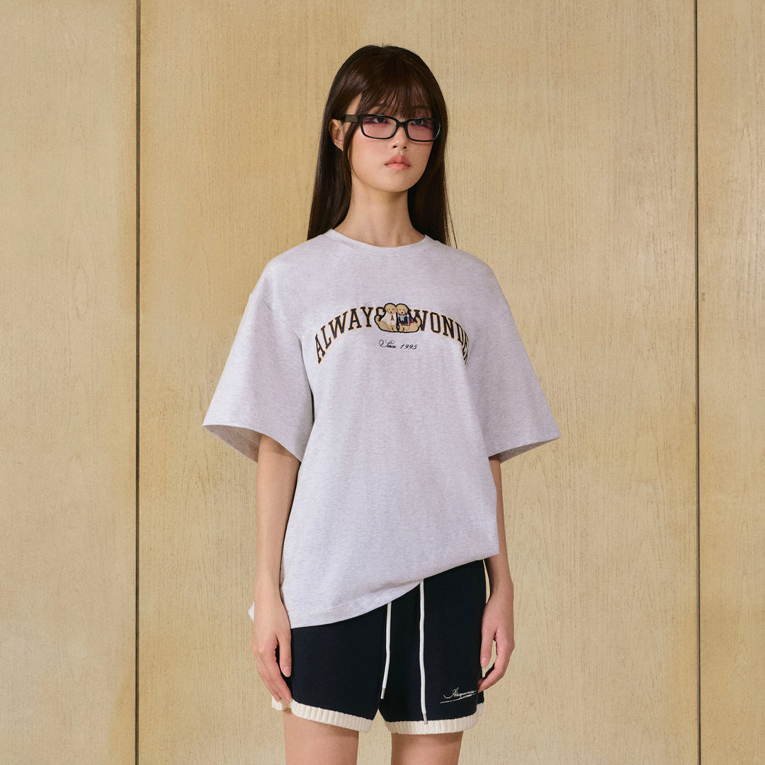 Homeroom Oversized Tee | Locker Gray