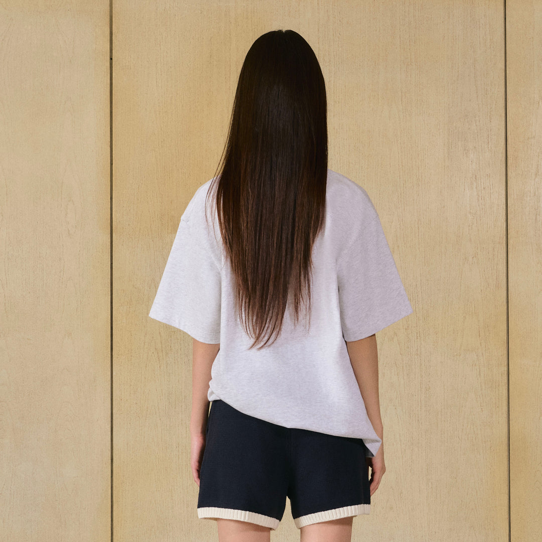 Homeroom Oversized Tee | Locker Gray