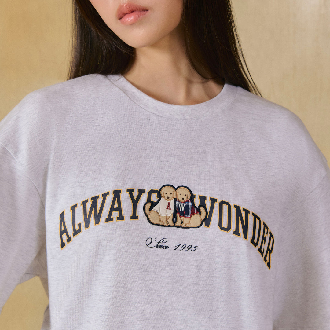 Homeroom Oversized Tee | Locker Gray