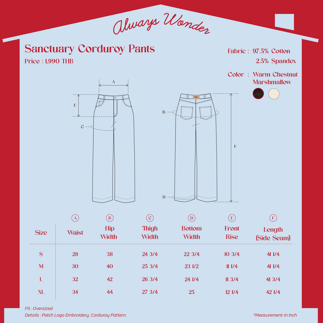 Sanctuary Corduroy Pants | Warm Chestnut