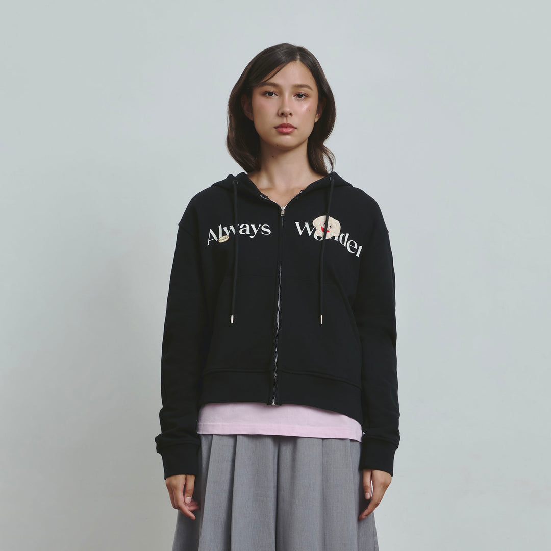 Wonderland hoodie | Dark Charcoal