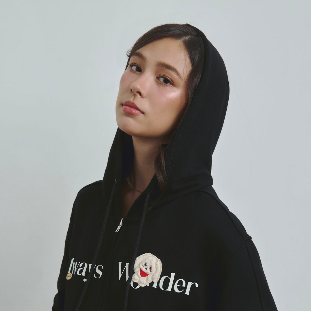 (Pre-order) Wonderland hoodie | Dark Charcoal