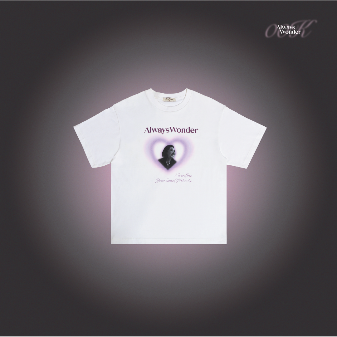 AlwaysWonder | 'Birthday' White T-Shirt
