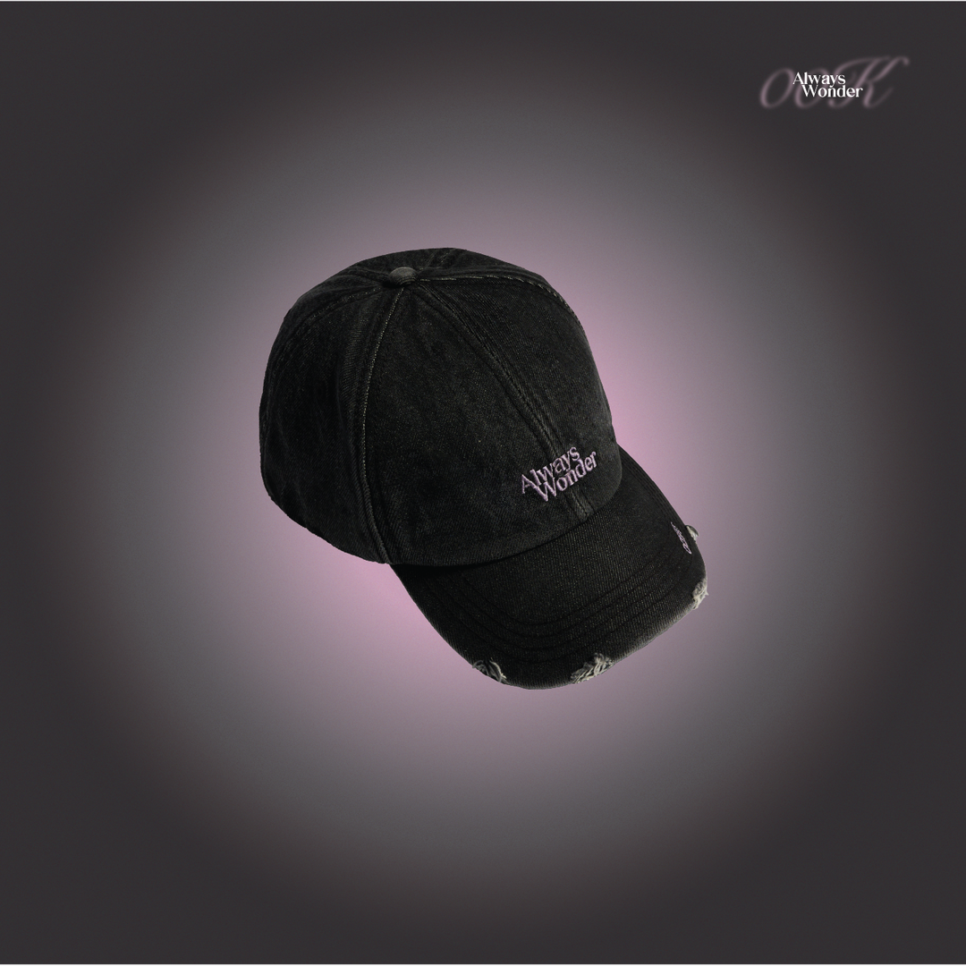 AlwaysWonder | 'Birthday' Black Cap