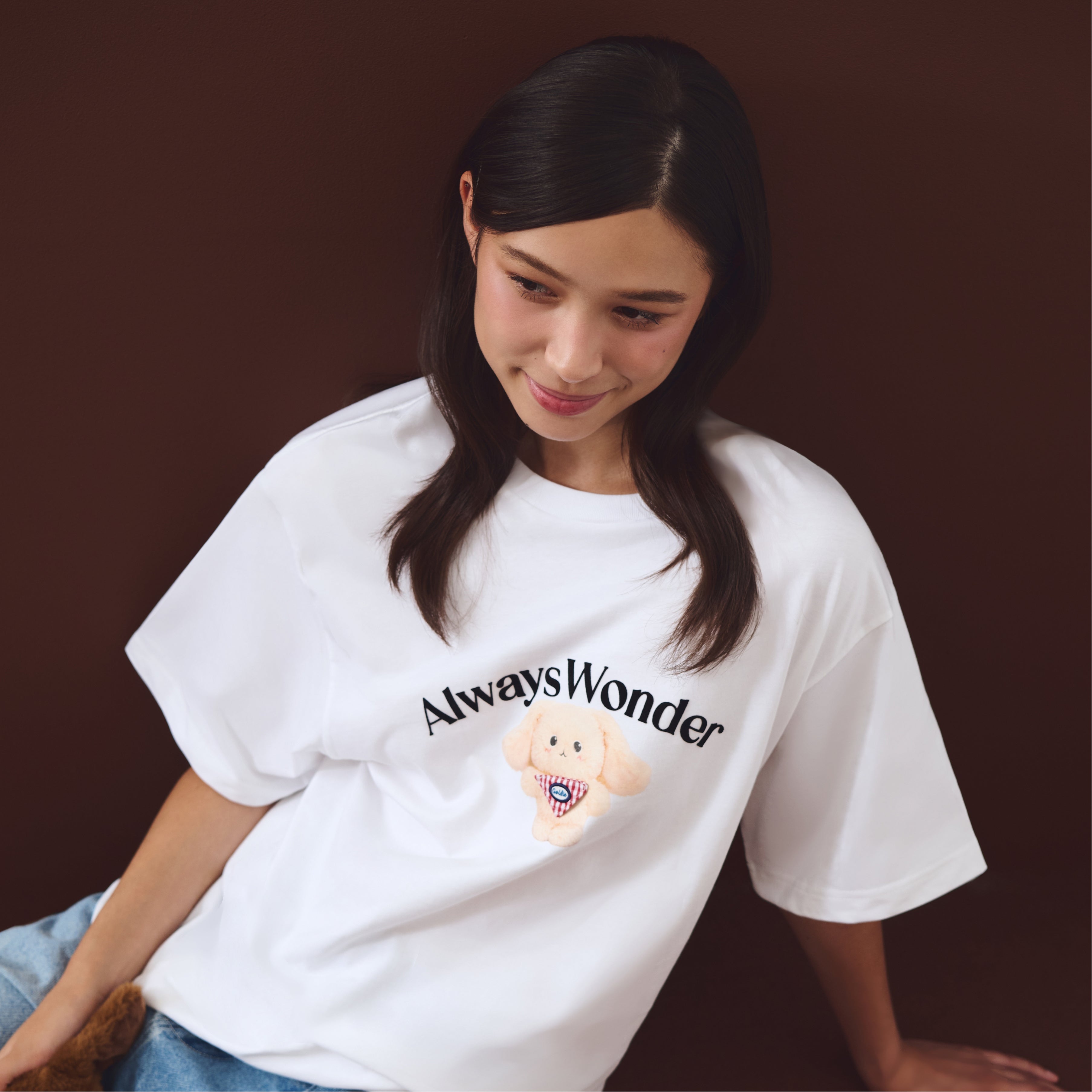 AlwaysWonder | 'A Digital Heartbeat' Navy Baby Tee