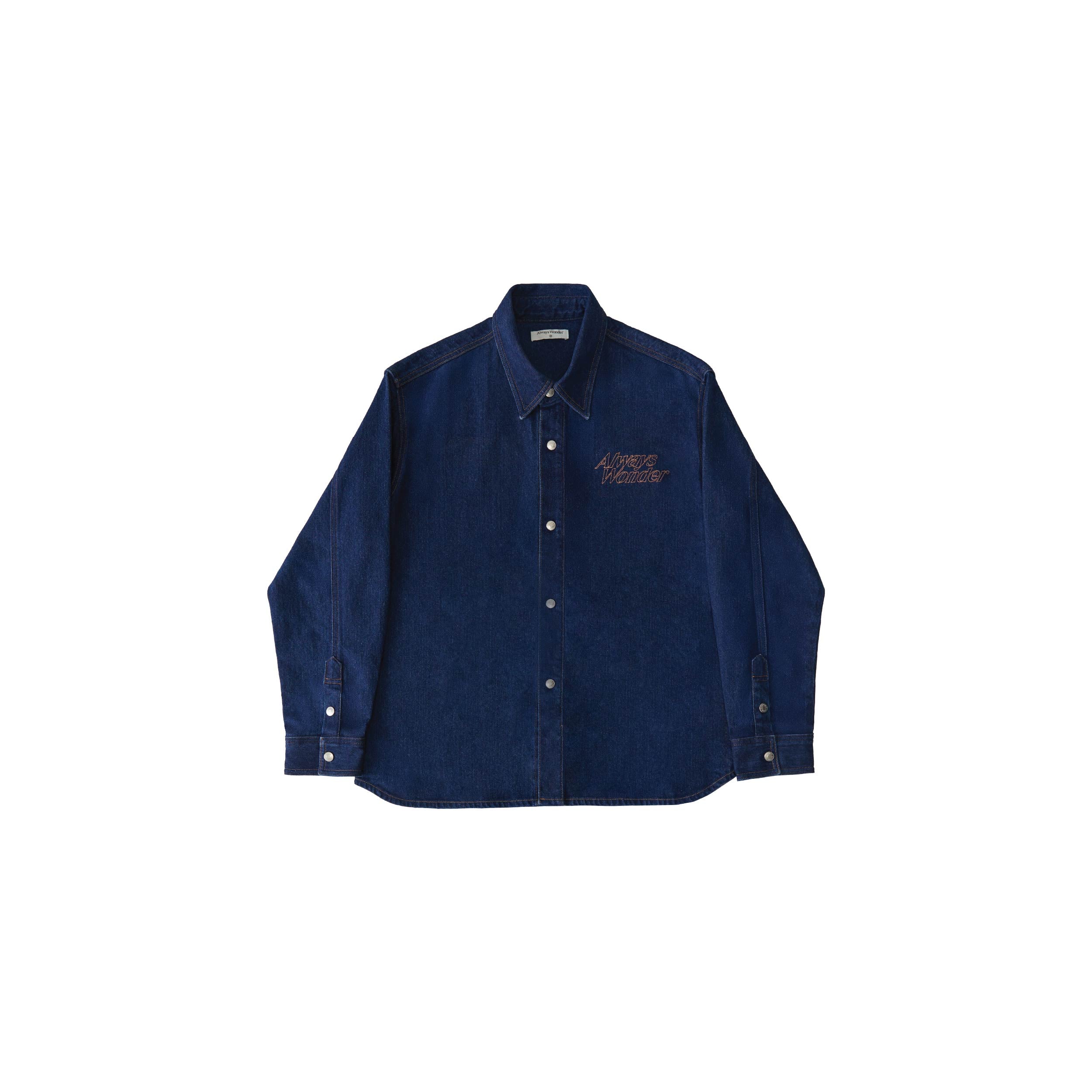 Lingorm Always wonderデニムジャケット M サイズ Sculpture Form Denim Jacket | Deep Indigo – AlwaysWonder