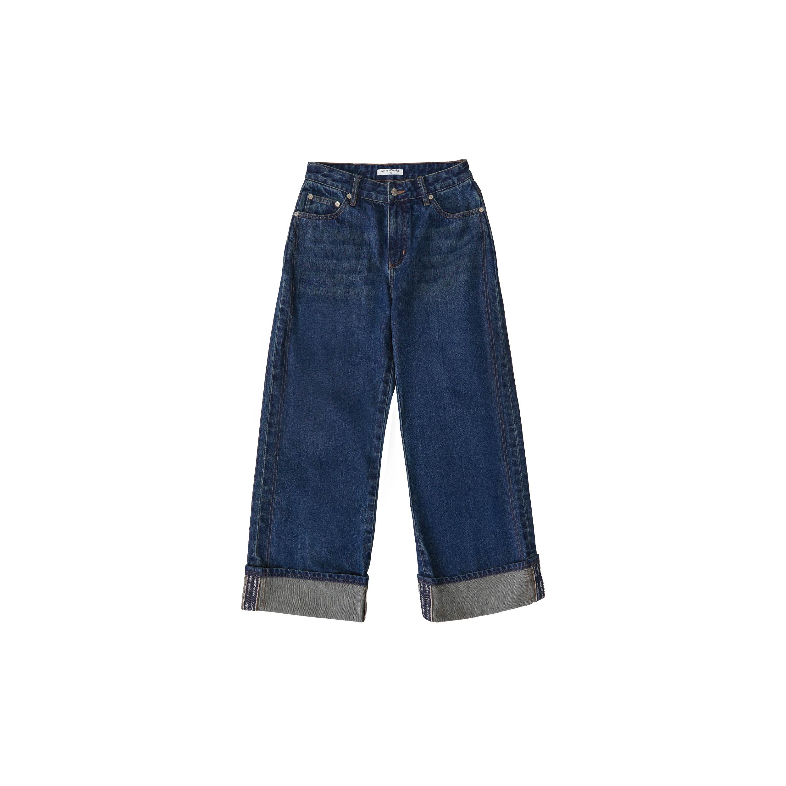 Sculpture Form Denim Pants | Deep Indigo – AlwaysWonder