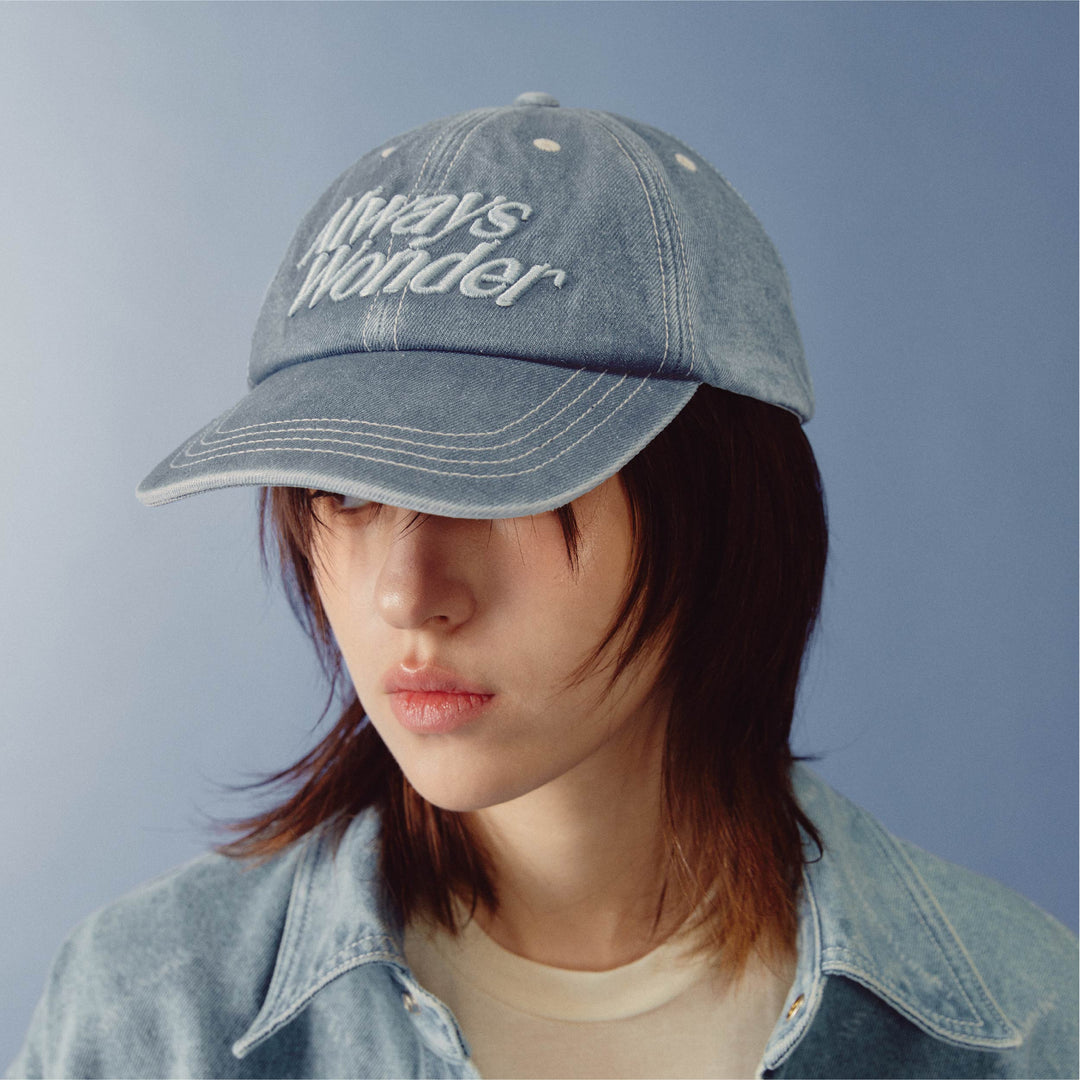 Always Essential Logo Cap | Washed Sky Blue