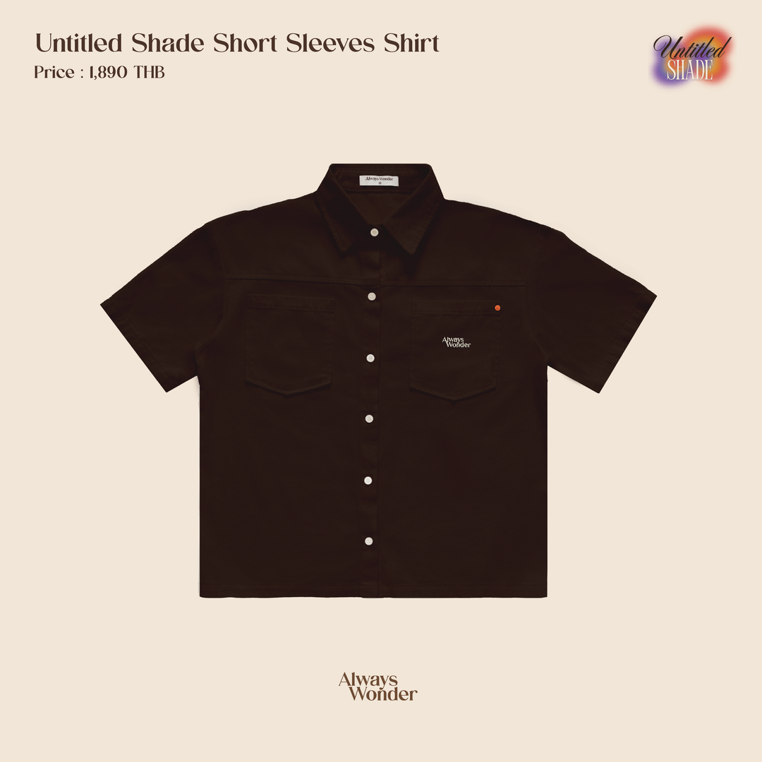 Dark Brown Short Sleeves Shirts | Untitled Shade