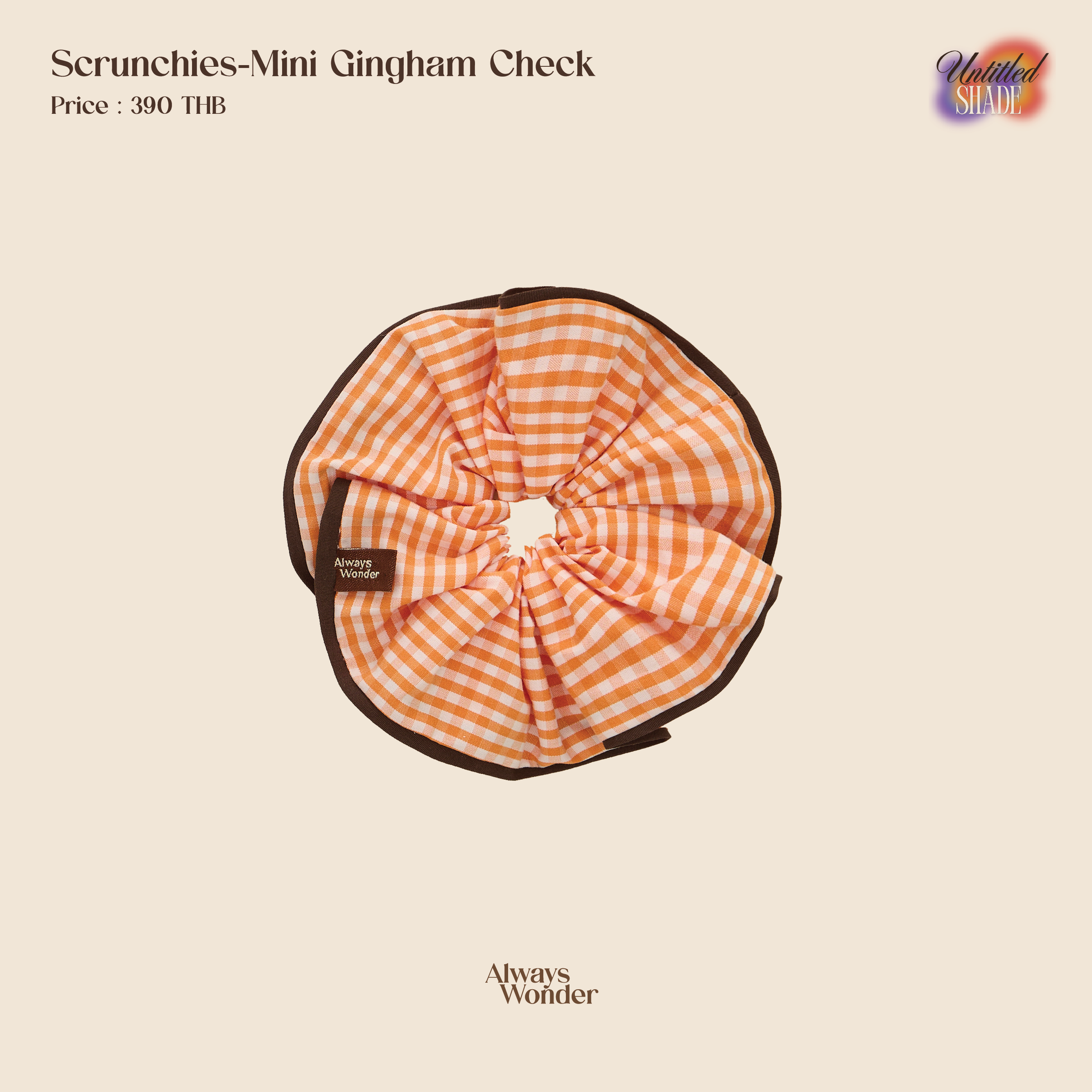 Orange SCRUNCHIES | Untitled Shade