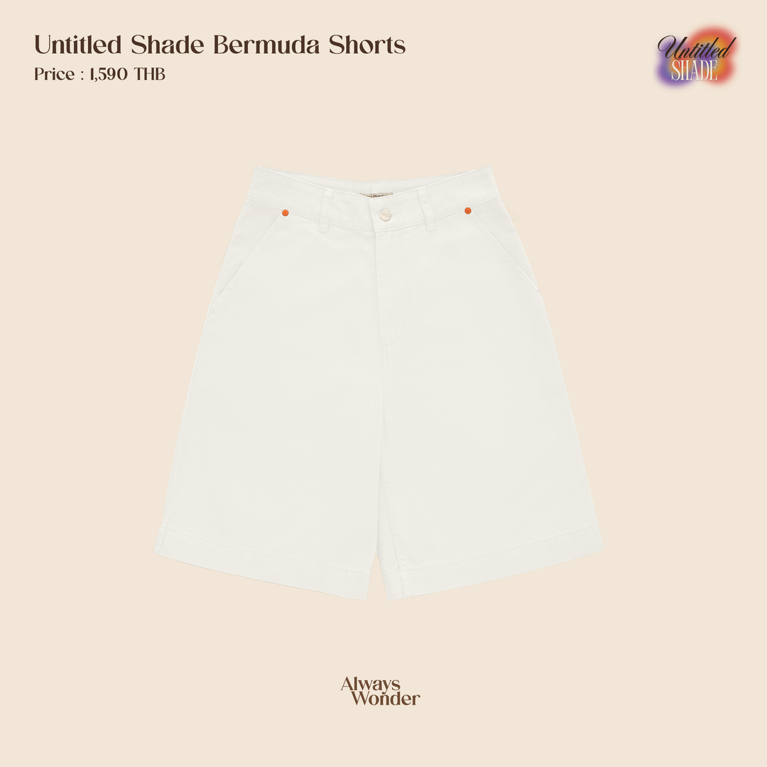 Off White Bermuda shorts | Untitled Shade