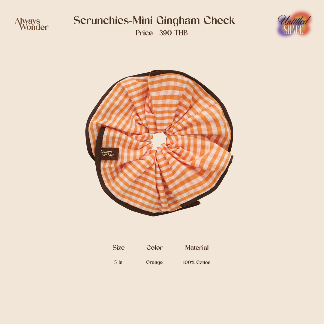 Orange SCRUNCHIES | Untitled Shade