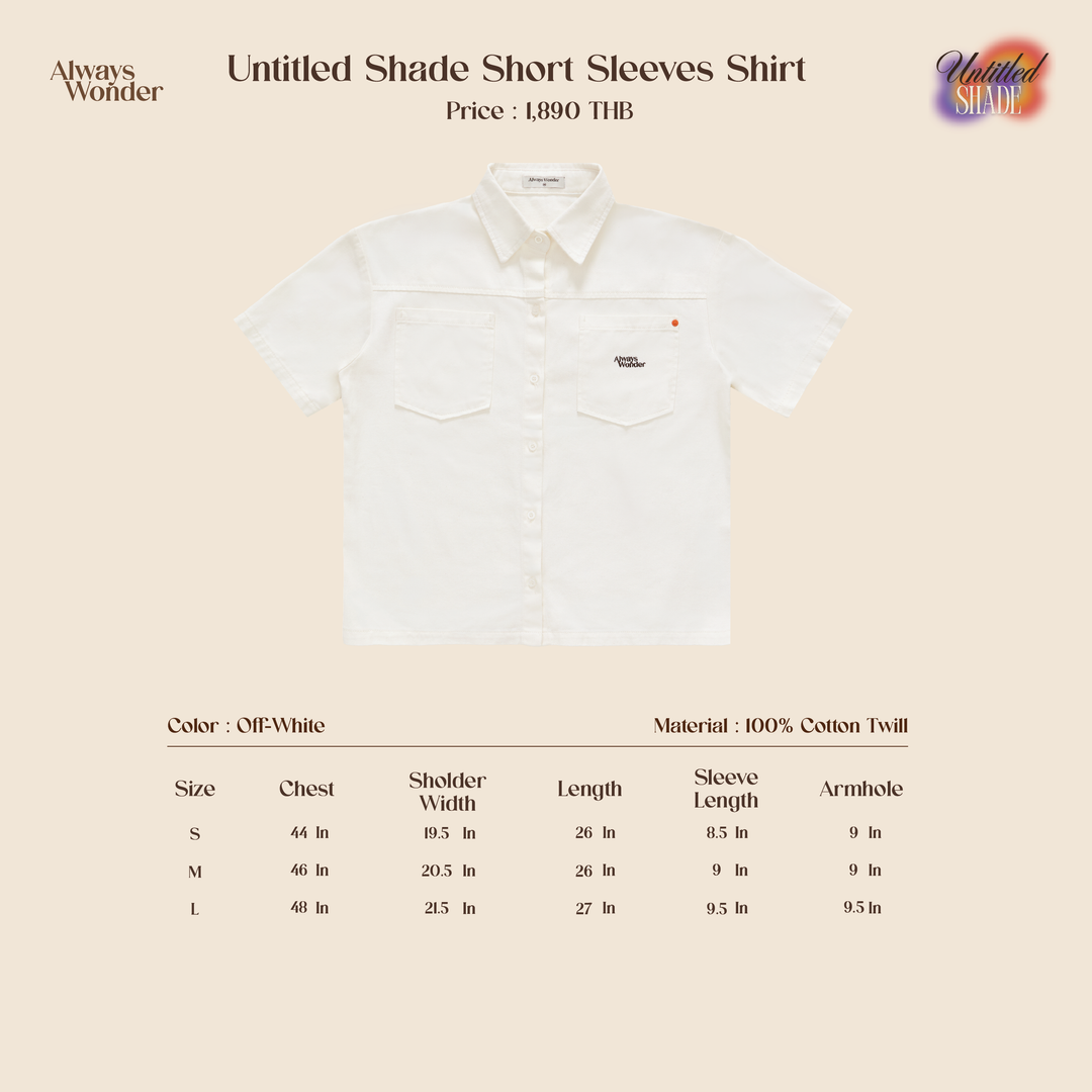Off White Short Sleeves Shirts | Untitled Shade
