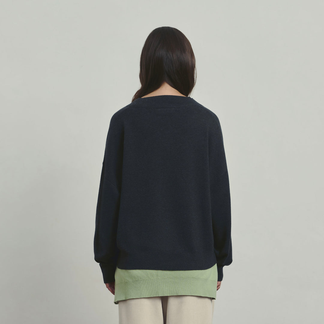 Wonderland cozy cardigan | Dark Charcoal