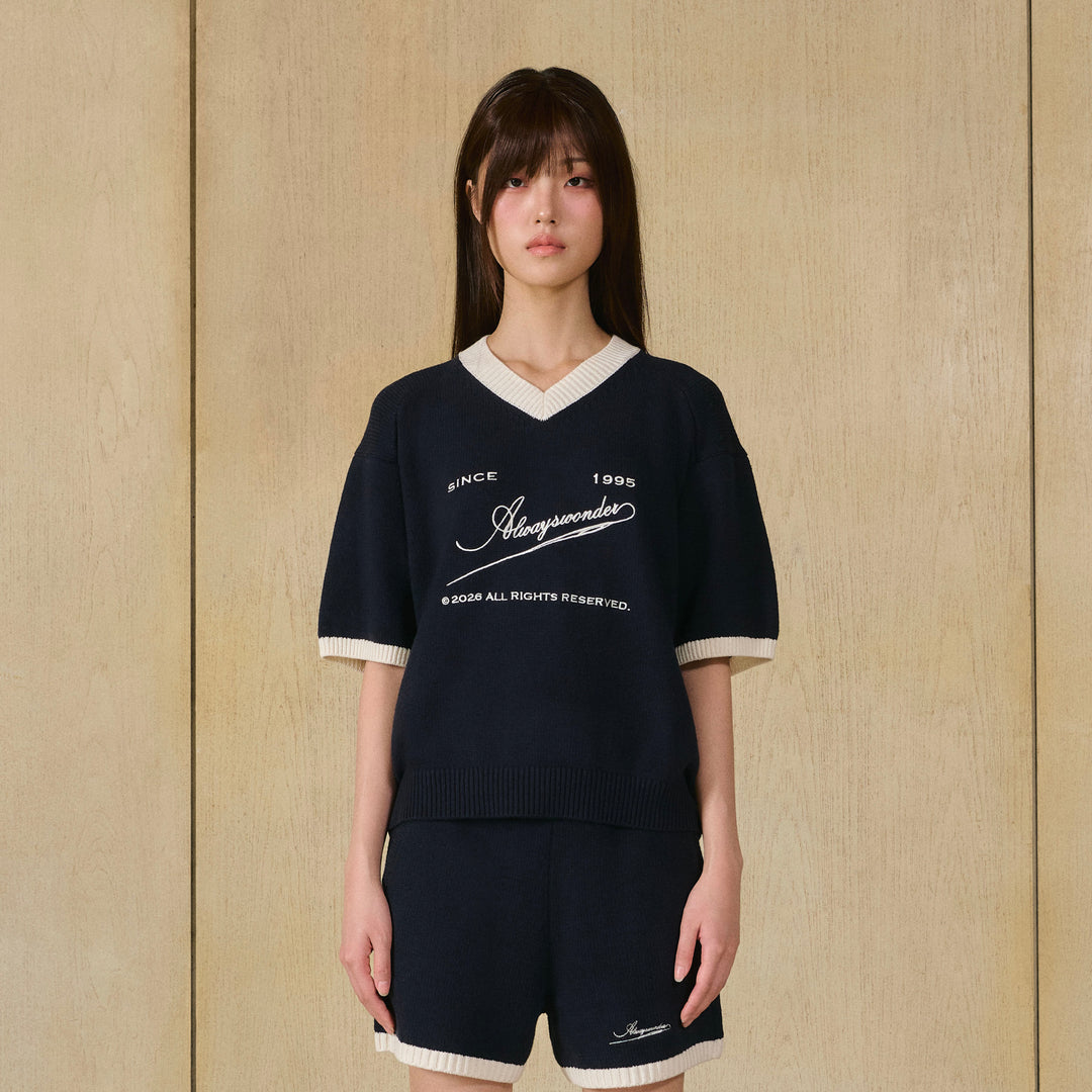After School Set | Navy Ink