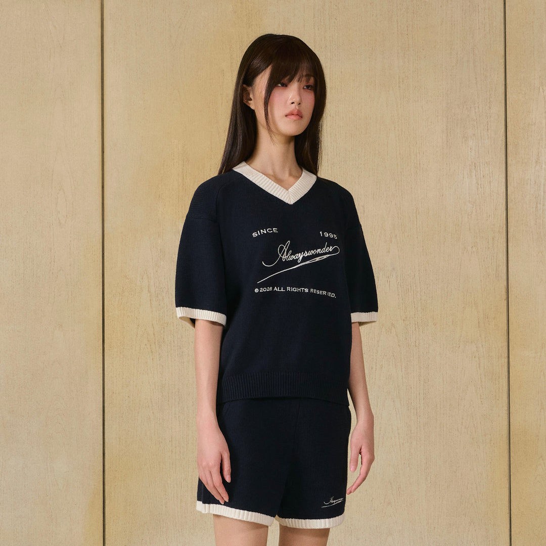 After School Set | Navy Ink