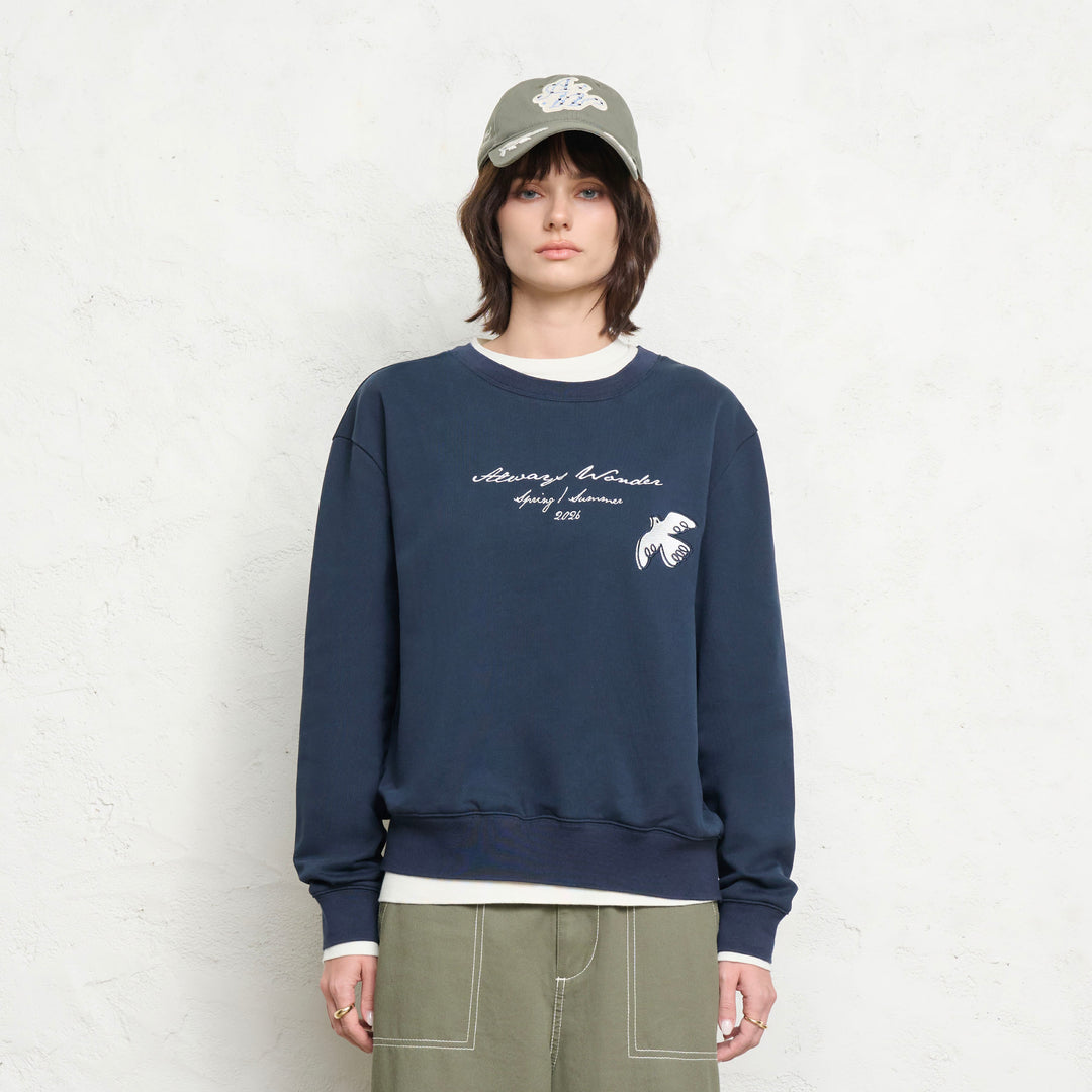 Sunframe Sweater | Twilight Ink