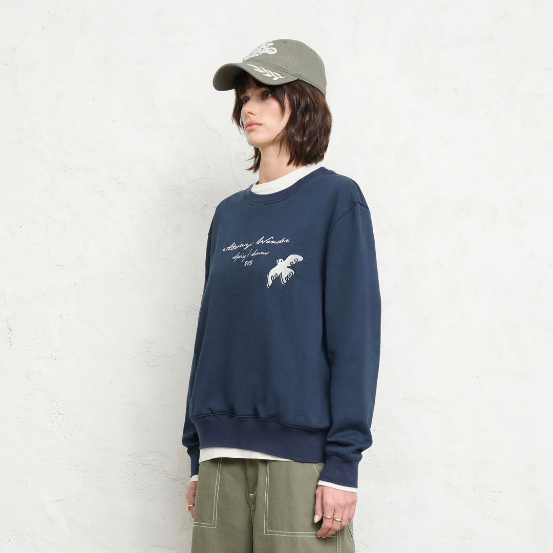 Sunframe Sweater | Twilight Ink