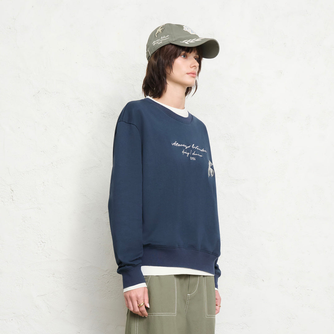 Sunframe Sweater | Twilight Ink