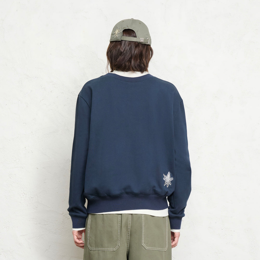 Sunframe Sweater | Twilight Ink