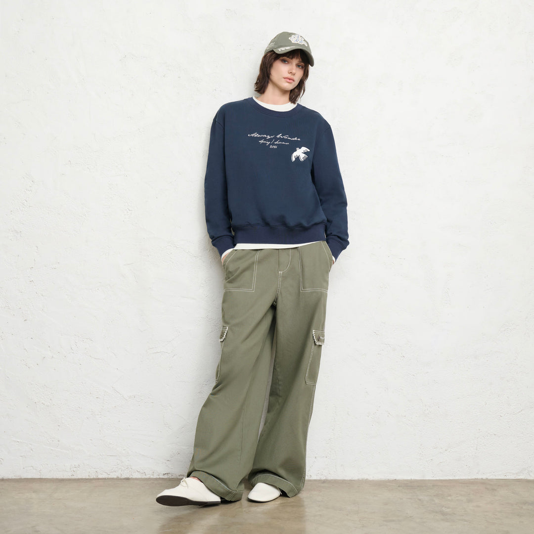 Sunframe Sweater | Twilight Ink