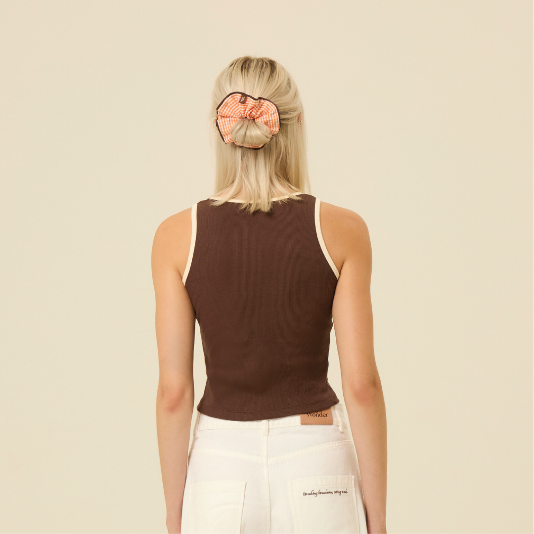 Brown Tank Top | Untitled Shade