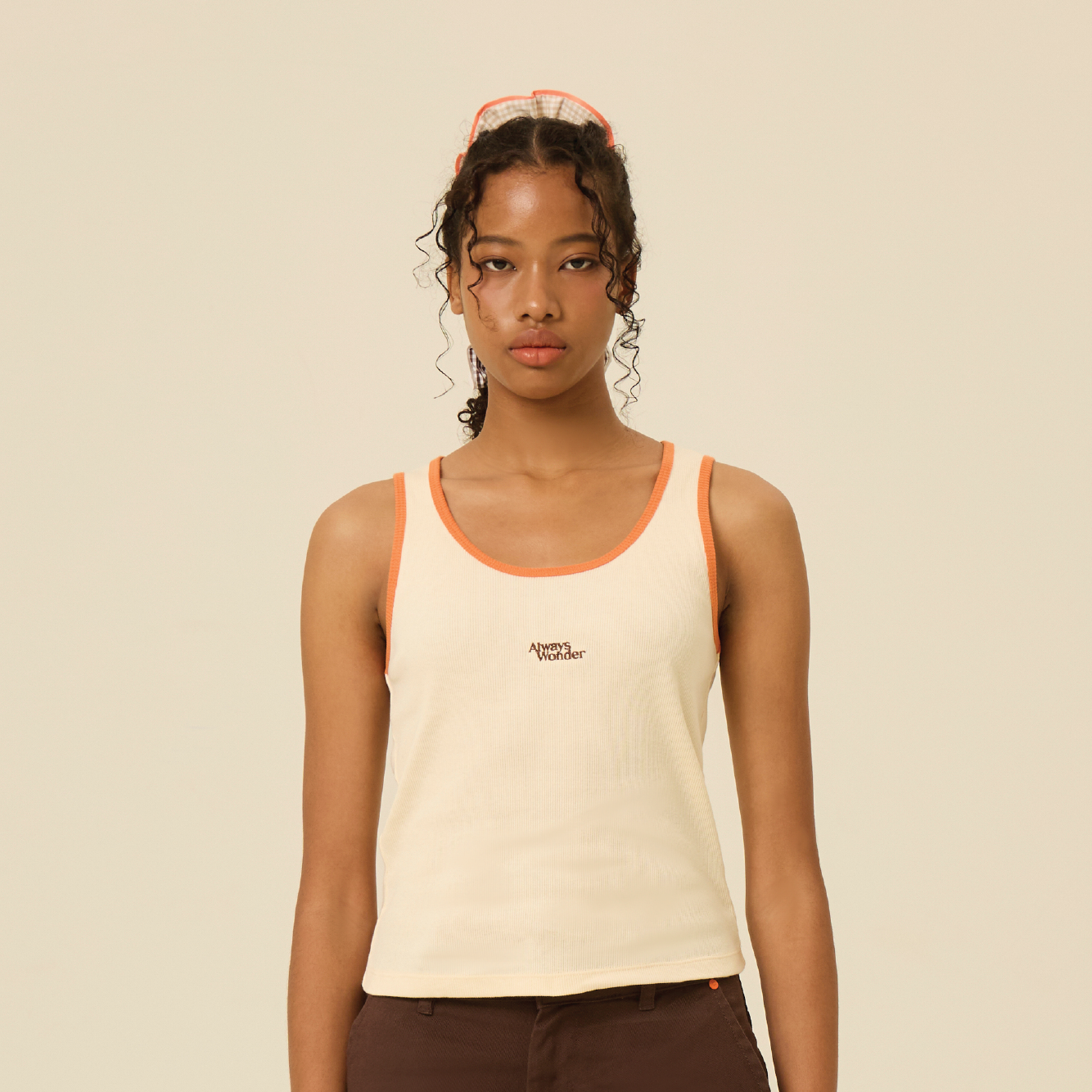 Cream Tank Top | Untitled Shade