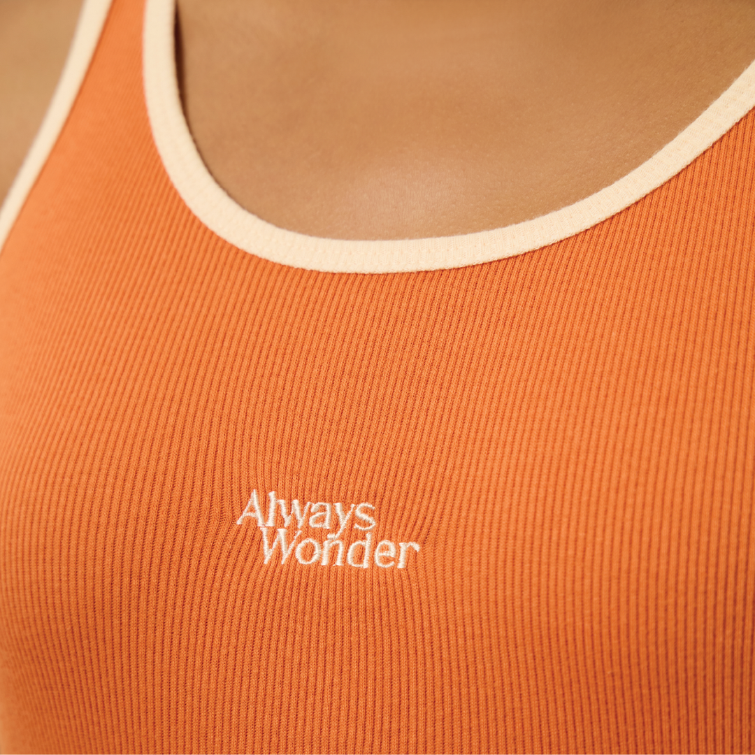 Orange Tank Top | Untitled Shade
