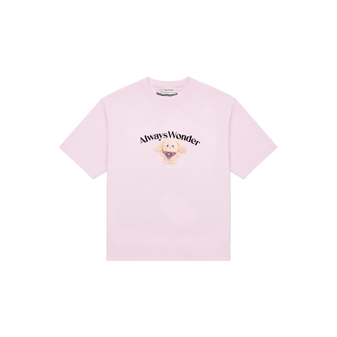 Goldie's Everyday oversized tee | Strawberry Milk