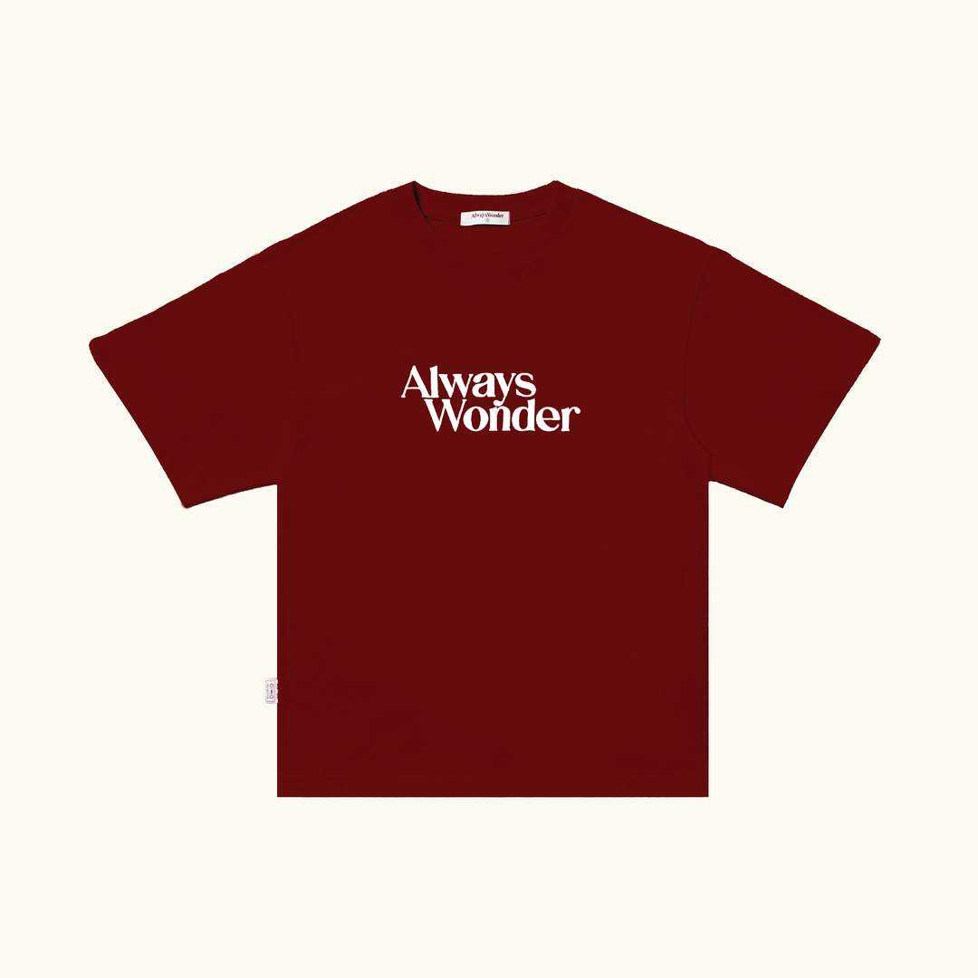 AlwaysWonder | 'A Digital Heartbeat' Rosewood T-Shirt