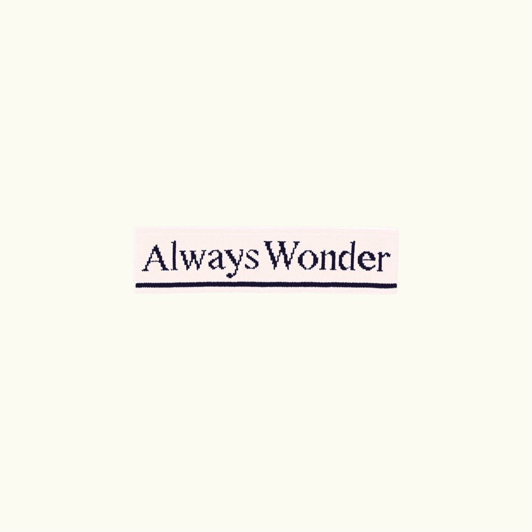 AlwaysWonder | 'A Digital Heartbeat' Cream Headband